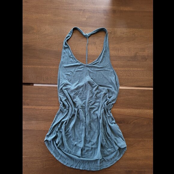 Elegant Teal Racerback Tank Top - Picture 1 of 3